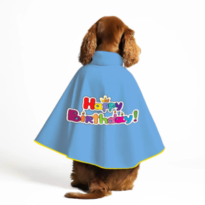 Dostify Happy Birthday Dog Cape