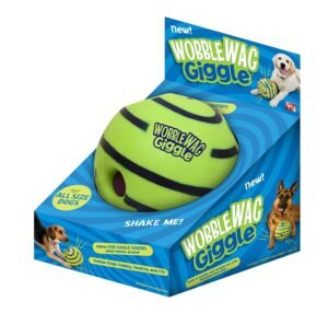 Dostify Wobble Wag Giggle ball Interactive Dog Toy - As seen on TV